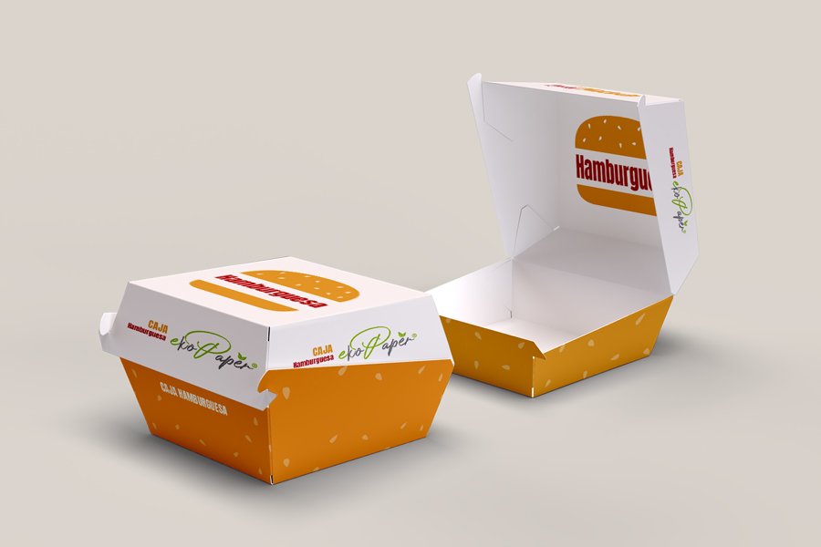 Cajas para hamburguesas