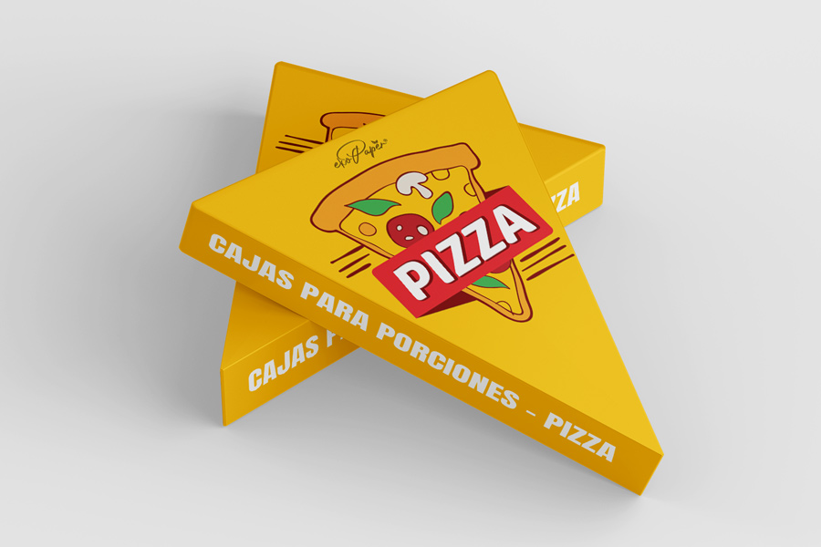 Cajas para porciones de pizza