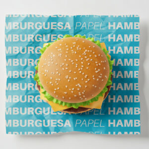 Papel para hamburguesa